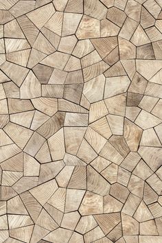 the wood texture is made up of many different pieces of wood and has been cut into squares