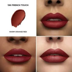 Lancome Lipstick, Fall Makeup Trend, Matte Lipstick Shades, Luxury Lipstick, Bold Lipstick, Makeup Stuff, Fall Makeup