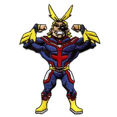 an image of a cartoon character that appears to be flexing his muscles