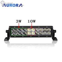 an image of the led light bar for truck or suv with 3w and 10w