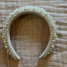 Nwot Pearl Headband- Perfect For Bridal Events Bridal Events, Bridal Event, Pearl Headband, Cream White, Hair Accessories, Women Accessories, Cream, Hair, Women Shopping