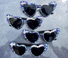 These fun sunglasses can be customized for any team name you would like. Check out the colors above in the images. If you would like a different color than what is listed just send us a message, we have many other colors and styles of rhinestones and pearls. Cheer Sunglasses, Bride Sunglasses, Personalized Sunglasses, Competitive Cheer, Things To Do When Bored, Cool Sunglasses, Cheer Mom, Team Names, Eyewear Sunglasses