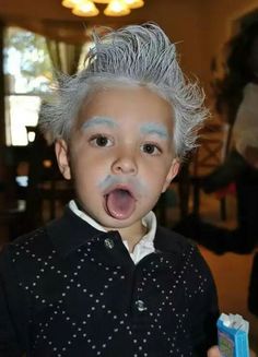 100 Días De Clases, School Spirit Days, Halloween Costumes 2014, Halloween Idea, Diy Costumes Kids, Baby Einstein