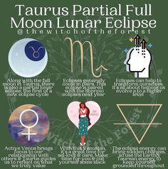 the zodiac sign for taurus is shown in this graphic above it's description