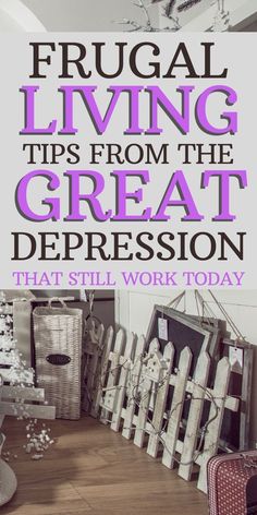 Frugal living tips from the great depression era that still work today. Great depression era hacks that can save you a ton of money now. Life lessons in frugality from Grandma's time. Best frugal living tips are ones that stand the test of time. These most definitely do! Money Saving Strategies, Diy Money, Finance Saving, Money Now