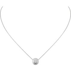 Cartier - Cartier d'Amour necklace - Necklace Woman White gold/Diamond - Cartier d'Amour necklace, 18K white gold (750/1000), set with a brilliant-cut diamond available in 0.18 to 0.29 carats, 0.50 to 0.59 carats and 1.00 to 1.15 carats, and set with brilliant-cut pavé diamonds. Please note that the carat weight, number of stones and product dimensions will vary based on the size of the creation you order. For detailed information please contact us. Necklace Cartier, Trinity Bracelet, Necklace Woman, Necklace White Gold, Diamond Jewelry Necklace, White Gold Set, Gold Set, Brilliant Cut Diamond, 18k Rose Gold