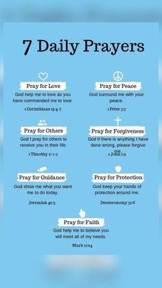 seven daily prayers for the 7 days of lentivity, including pray for peace and pray