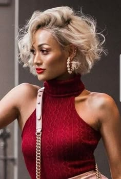 Micah Gianneli Hairstyles, Short Hair Up, Messy Short Hair, Short Wedding Hair, Edgy Short Hair, Short Blonde, Edgy Hair, Haircut And Color, Short Blonde Hair