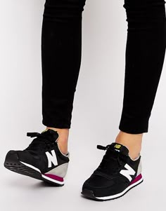 New Balance 574 Outfit, 574 Outfit, Yellow Trainers, Dress Sneakers, Nike Lunar, Couch Potato, Gym Shoes, Nike Shoes Women