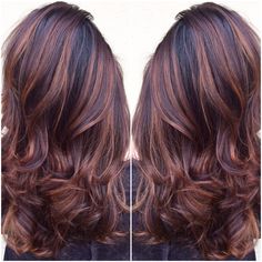 Baylage Hair, Red Highlights, Beautiful Hair Color, Brown Hair Balayage, Pinterest Hair, Hair Balayage, Hair Color Highlights, Auburn Hair, Hair Color And Cut