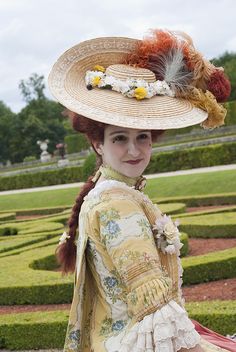 18th Century Hats, Vaux Le Vicomte, Historical Hats, Fair Outfits, 18th Century Costume, 18th Century Clothing, 18th Century Fashion, Century Clothing