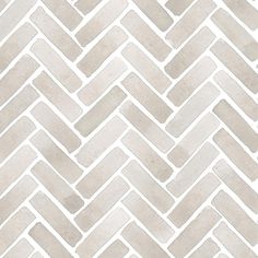 a white and gray herringbone tile wallpaper with grey grouting on it