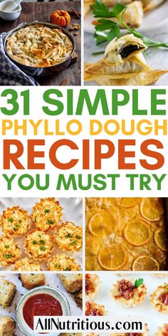 31 simple phylo dough recipes you must try