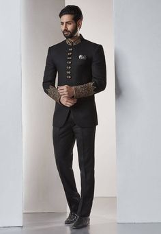 Custom Made Mens suit That Will Enrich Your Wardrobe & Make you Feel awesome When You Wear This suit. This blazer Comes With A Trouser just as shown in the picture.Thid is a must have in your wedding ceremony for groom or groomsmen.wear it in wedding or reception dress,sangeet or engagement this Jodhpuri Suits For Men, Mens Wedding Suits, Jodhpuri Suit, Ethnic Suit, Indian Men Fashion, Wedding Suits Groom, Wedding Dress Men, Designer Suits For Men, Etsy Wedding Dress