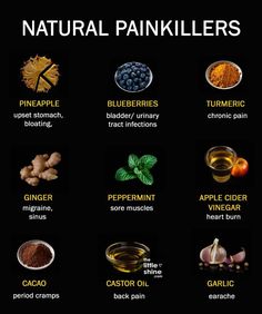 an image of natural painkillers