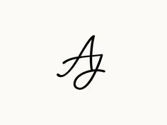 the letter a is inscribed in cursive handwriting