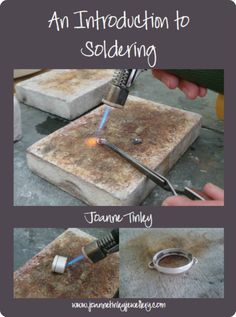 an instruction to soldering by jeanine thley