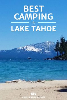 the best camping in lake tahoe