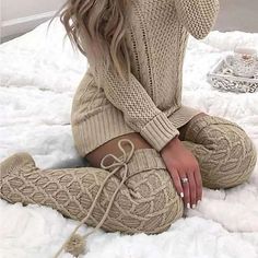 Super Cute And Stylish Ships In 5-10 Business Days Woolen Socks, Over Knee Socks, Chic Type, Over The Knee Socks, Thigh High Socks, Long Socks, Knee Socks, Trend Fashion, Socks And Hosiery