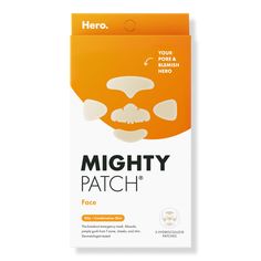 Mighty Patch Face Pore Pimple Patches - Hero Cosmetics | Ulta Beauty Face Mask For Acne, Mask For Acne, Mighty Patch, Nose Pores, Face Pores, Pimple Patches, Pimples On Face, Bday Gifts, Natural Acne Remedies