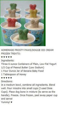 the recipe for homemade frosty dog ice cream