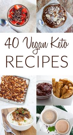 Looking for Vegan Keto MealsHere's over 40 Vegan Ketogenic Recipes including recipes for breakfastlunchdinnerand dessertThere's fat bombslow carb snacksand moreAll recipes are gluten freeand all are healthylchf vegan keto Vegan Keto Meals, Carb Snacks, Diet Breakfast Recipes, Fat Bomb Recipe, Recipes For Breakfast