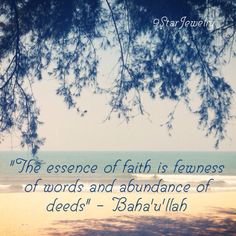 an image of the ocean with a quote on it that says, the essence of faith is feminines of words and abundance of seeds - baah '