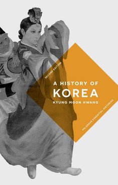 an illustrated image of two people in kimonos, with the title'a history of korea kyung moon hwang '