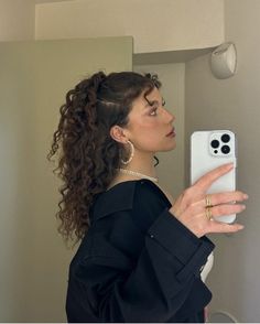 Curly Hair Beauty, Curly Hair Styles Easy, Hairdos For Curly Hair, Hair Stylies, Curly Hair Inspiration, Hair Stylist Life, Curly Hair Cuts, Hair Photo, Curly Hairstyles