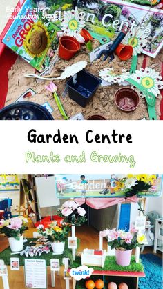 Some lovely garden centre role play provision to explore plants and growing eyfs. Thanks to @love_to_teach_earlyyears @mrs_adamsearlyyears Eyfs Plants And Growing, Garden Centre Role Play Eyfs, Garden Centre Role Play, Role Play Eyfs, Mini Beasts