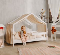 Yappy Kids expands its offer with a with a Scandinavian-style house bed. It can be used both as a bed and as a playground. YappyHytte is a great solution at a time when your baby has grown out of a baby cot and needs a bigger bed to sleep in. This bed is a combination of original design and functionality. The bed design gives a truly cosy feeling in the child's room. House beds are a great choice for children, because thanks to their appealing and playful design, the child will have a desire to Toddler Playroom Beds & Bed Frames, Toddler Bed Tree House, Kids Twin House Bed, Cottage House Bed Kids, Mcm House Bed, Toddler Bed Overstock, Montessori Twin Bed Cabin, Toddler Bedroom Beds & Frames, Montesorri Baby Room Beds & Bed Frames