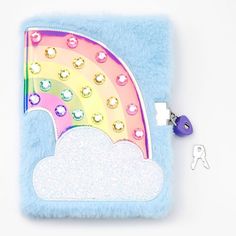 Claires Accessories, Lock Diary, Cute Spiral Notebooks, Apple Watch Bands Fashion, Cute Diary, Rainbow Plush, Unicorn Hoodie, Claire's Accessories, Kids School Supplies