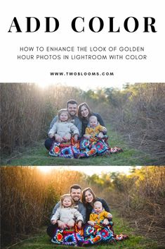 an adult and two children are sitting on the grass with their arms around each other