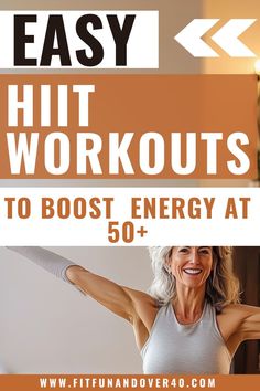 Staying strong as you age is easier with HIIT! This guide offers workouts designed to help women over 50 maintain muscle, bone strength, and vitality, with exercises perfect for all fitness levels. Fitness Asethic, Women Fitness Motivation Quotes, Fitness Encouragement, Gym Motivation Women, Fitness Before And After Pictures, Healthy Lifestyle Motivation Quotes, Hiit Benefits, Fitness Diary, Fitness Event