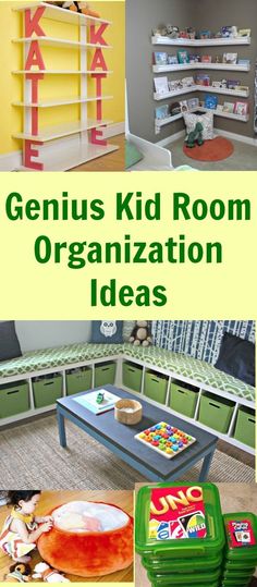 the genius kid room organization ideas