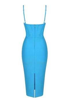 Strappy Corset Midi Bandage Dress in BlueThe Strappy Corset Midi Bandage Dress in Blue is a stunning and versatile dress that is perfect for any special occasion. Whether you're attending a wedding, cocktail party, or a night out with the girls, this dress is sure to make a statement.Features: High-quality materials: Made from a blend of polyester, spandex, and cotton, this dress is comfortable and durable. Flattering silhouette: The bandage design hugs your curves in all the right places, givin Midi Bandage Dress, Wedding Cocktail Party, Midi Pencil Dress, Bandage Midi Dress, Wedding Cocktail, Dresses Cocktail, Denim Mini Dress, Dresses Party, Versatile Dresses