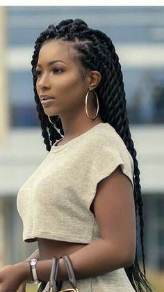 Braids For Black Women, African Braids Hairstyles, Braided Hairstyles For Black Women, African American Hairstyles, Long Braids, Twist Braids, Box Braids Hairstyles, Braids For Black Hair