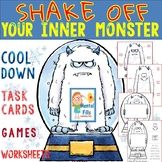 a poster with instructions for how to make a monster in front of the text that says, shake off your inner monster