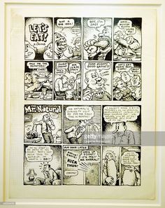 an old comic strip from the 1950's