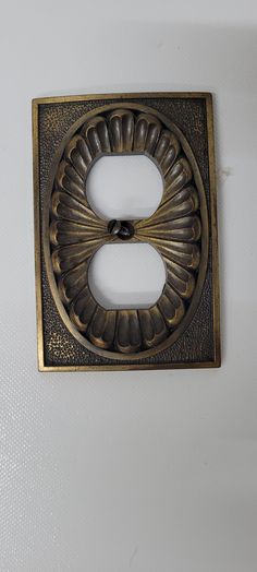 an old fashioned light switch plate cover