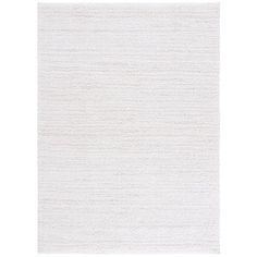 a white rug on a white background