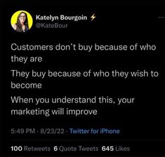 the twitter account for kate bourgin, who is selling her phone to customers