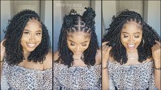 Braided Bob, Shoulder Length, Curly Hair Styles, Braids, Hairstyles, Hair Styles, Plaits