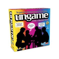 the game ungame is in its box and ready to be used as a board game