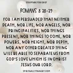 an image with the words romans 8 - 29