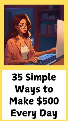 35 Simple Ways to Make $500 Every Day ✅(Follow This Link)✅ Extra Money On The Side, Ways To Make Extra Money, Side Hustle Ideas, Make Extra Money, Side Money, Hustle Ideas, Debt Payoff