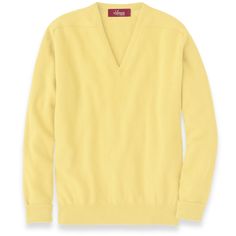 Men's Cashmere V-Neck Sweater With Saddle Shoulder in Lemon Frost | The Lanam Shop Classic Cashmere V-neck Sweater With Long Sleeves, Classic Cashmere V-neck Sweater For Fall, Classic Wool V-neck Top, Classic V-neck Wool Top, Classic Formal V-neck Sweater For Fall, Classic Cashmere V-neck Sweater, Wool V-neck Sweater For Formal Occasions, Formal Wool V-neck Sweater, Formal V-neck Wool Sweater