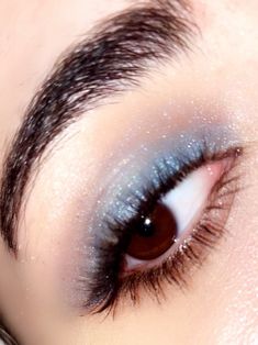 Ball Makeup, Shimmer Eye Makeup, Blue Makeup Looks, Euphoria Makeup, Prom Eye Makeup, Eye Makeup Pictures