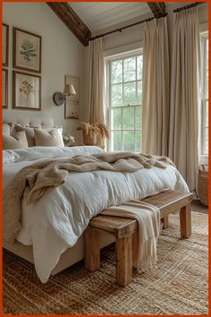 Stylish Bedroom Inspirations for Your Dream Space Calm Master Bedrooms Cozy, Guest Bedroom Design, Dream Master, Colorful Apartment, Sandberg Wallpaper, Beige Bedroom, Texas House, Bedroom Decor Cozy, Cottage Bedroom