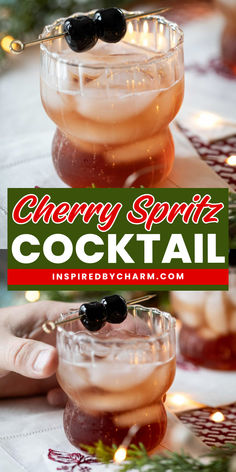 Looking for a holiday drink that’s as easy to make as it is elegant? This Cherry Spritz Cocktail combines a few simple ingredients to create a drink that’s light, flavorful, and delightfully unique. The cherry soda adds a fun and refreshing twist that pairs beautifully with the sparkling Prosecco. This is one recipe your guests will remember and ask about long after the party ends! Cherry Soda, Spritz Cocktail, After The Party, Holiday Drink, Christmas Cocktail, Christmas Cocktails Recipes, Holiday Drinks, A Drink